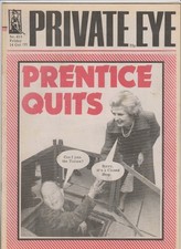 Private eye magazine issue - private,