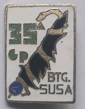 Distintivo Alpini 35 Compagnia Battaglione Susa. Esercito