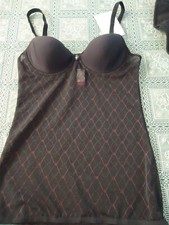 “TRIUMPH”  TOP REGGISENO BUSTINO TG. S 1° NERO (nuovo con cartellino) 
