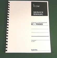Icom 7000 service - service, manual