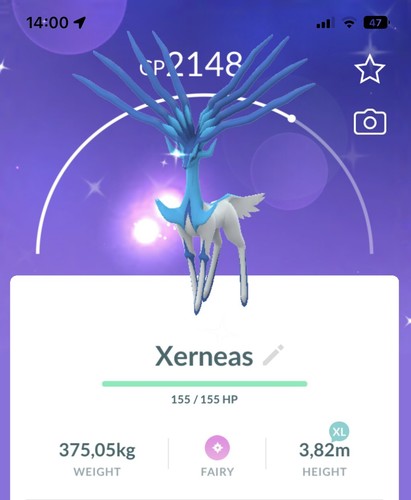 Shiny xerneas pokemon gen6 - xerneas,