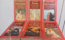 LOTTO N.6 LIBRI DI POESIE