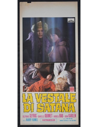 Locandina vestale satana - la, di