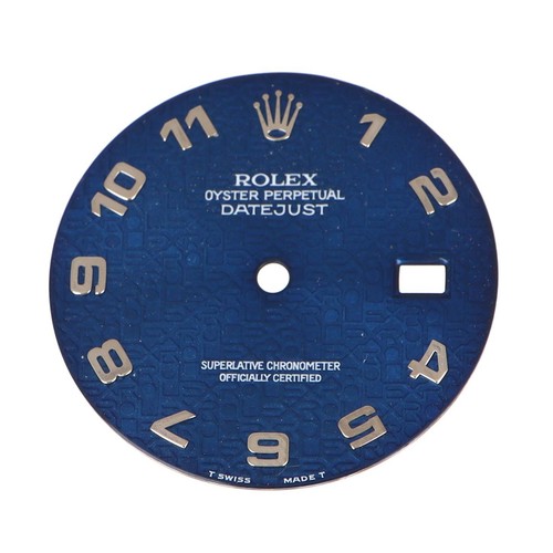 Quadrante rolex date just blu - rolex,
