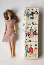 Vintage  1966 Barbie Twist 'N Turn Doll 1160 Go Go Co Co Brown Hair Japan