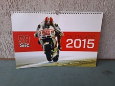 Moto GP Marco Simoncelli #58 Sic 2015 Calendar