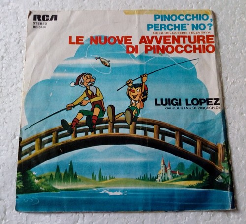 Disco giri sigla pinocchio - disco,