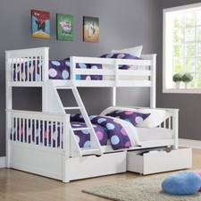 Letto castello triplo in - a,