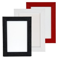 CORNICE IN LEGNO PIATTINA DA 2 CM NERO BIANCO ROSSO DISPONIBILE IN 54 FORMATI