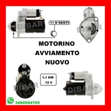 MOTORINO AVVIAMENTO NUOVO