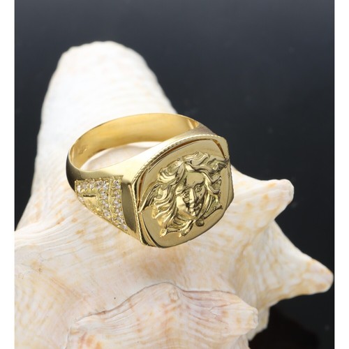 Anello uomo oro - in,