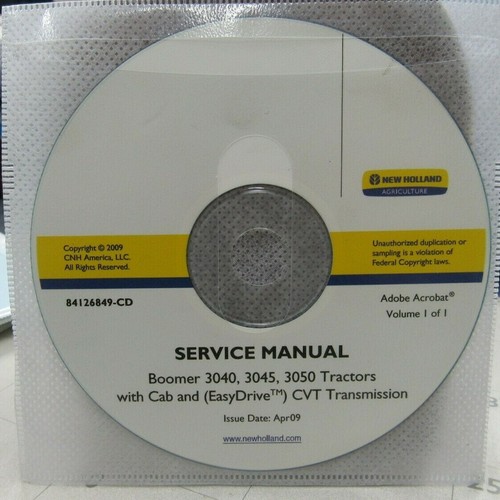 New holland boomer 3040 3045 - new,