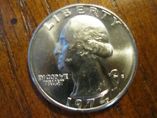 1974 D Washington quarto di