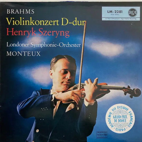 Brahms violino concerto re - violino,