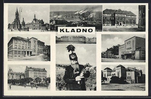 Kladno varie vedute - vedute, del