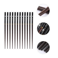  6 paia di bacchette di legno