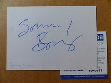SONNY BONO autografo firmato