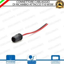 CONNETTORE CABLAGGIO RICAMBIO T10 12V SPINOTTO SPINA PER LANCIA MUSA