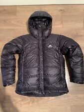 Piumino uomo con cappuccio Gasherbrum attrezzatura da montagna taglia media nero