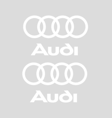 Termoadesivo logo audi - termoadesivo,