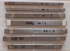 Coltelli da Pialla o Spessore al cromo 13% e 18% varie marche e misure