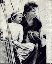 PLYMOUTH England David LEWIS Priscilla CAIRNS Catamaran world trip