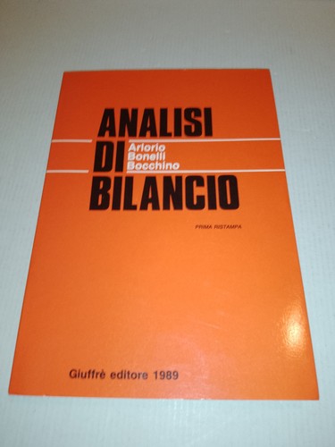 Analisi bilancio arlorio - bilancio,