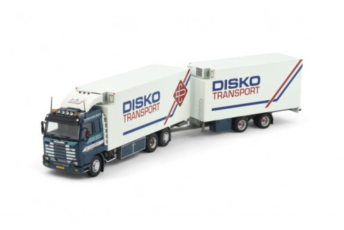Scania 143 treno gancio frigo - scania,