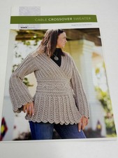 Maglione incrocio cavi taglia