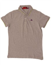 Polo uomo Kappa grande grigio