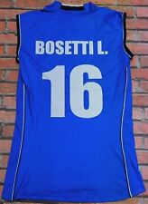 ITALIA ITALY BOSETTI 16 MAGLIA SHIRT MAILLOT PALLAVOLO VOLLEY DONNA tg. L