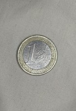 Moneta errore di conio 1 Euro Finlandia 2001 Cigni uccelli