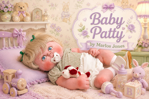Panno fatto mano baby - baby, doll