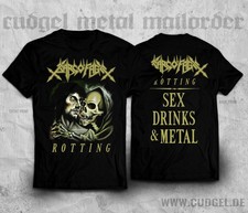 Sarcofago rotting t shirt - sarcofago,