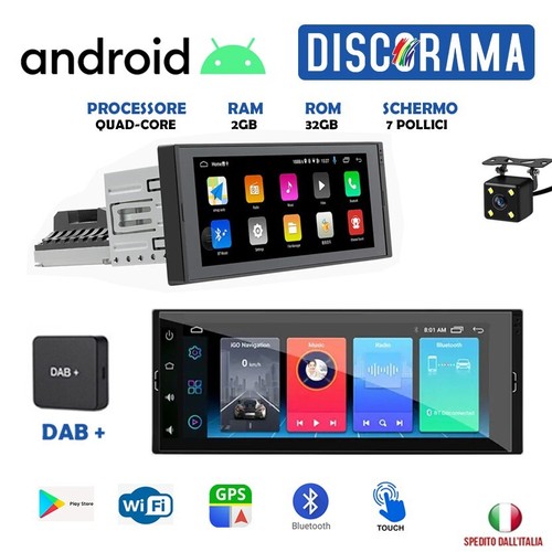Autoradio pollici android - autoradio, 1