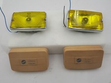Fari fendinebbia da incasso paraurti A112 Abarth e 7^ serie Siem giall con cover