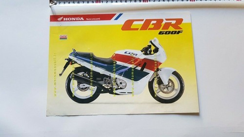Honda cbr 600 1989 depliant - honda,