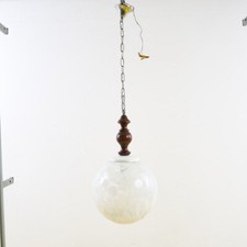 lampadario vintage a boccia in