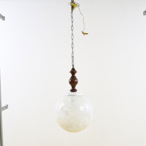 Lampadario vintage boccia - lampadario, in