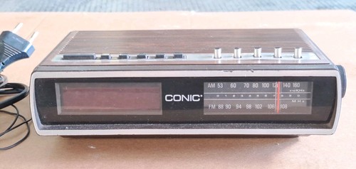 Radiosveglia vintage conic - radiosveglia,