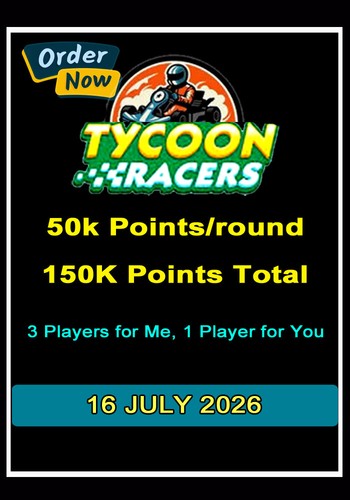 50k punti tycoon racers - punti,