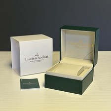 Scatola originale Lucien Rochat per orologio 11x11 cm con garanzia