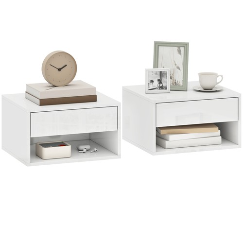 Homcom set comodini - homcom,