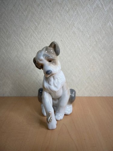 Lladro cane lumaca elegante - cane,