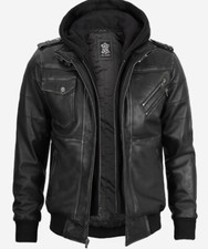 Giacca in pelle da uomo