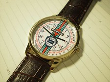 Martini Lancia Souvenir Tribute Watch, Retro 1980 - 90's Lancia Rally Team.