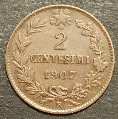 Centesimi lire valore 1907 - centesimi,