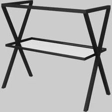 MATTE BLACK METAL STAND - 100