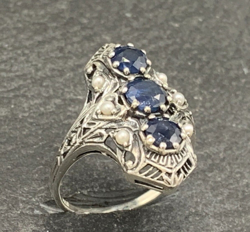 Anello marchesa zaffiro - , e
