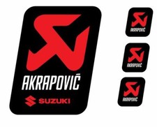 4 Adesivo Sticker AKRAPOVIC